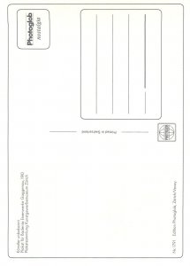 Badenia bicycle advertising poster modern postcard