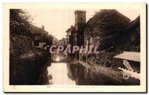 Old Postcard St Jean Pied Harbor Bridge Nive