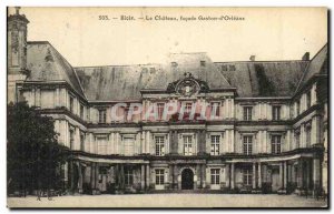 Old Postcard Blois Chateau frontage Gaston d Orleans