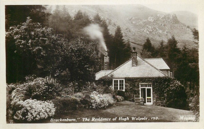 The Residence of English novelist Hugh Walpole Brackenburn Lake District Cumbria 