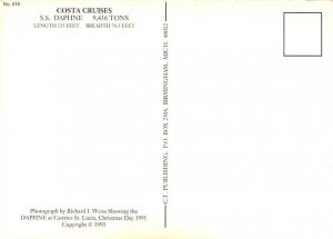 SS Daphne Costa Line Ship Unused 