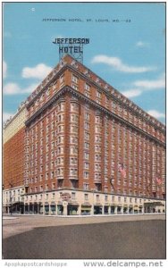 Jefferson Hotel Saint Louis Missouri