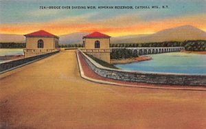 Bridge over Dividing Weir Ashokan Reservoir