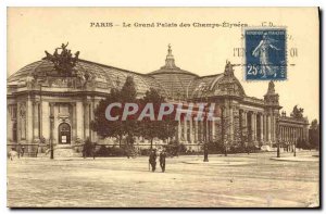 Postcard Old Paris Grand Palais des Champs Elysees