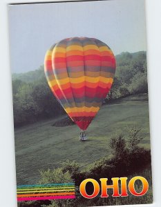 Postcard Hot Air Balloon, Ohio