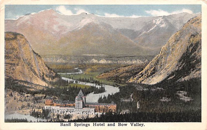 Banff Springs Hotel & Bow Valley Unused 