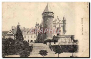 Old Postcard The castle Busset