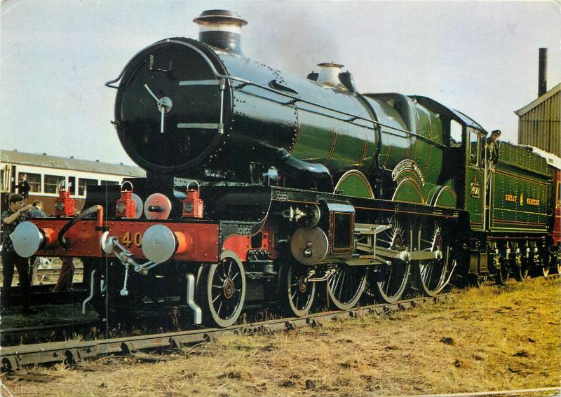 Pendennis Castle at Didcot train locomotive