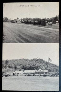 Vintage Postcard 1950's Castner Camps & Restaurant, Intervale, New Hampshire