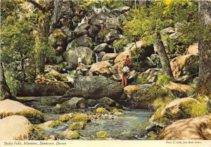 uk49584 backy falls manaton dartmoor devon uk