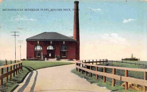 Metropolitan Sewerage Plant Houghs Neck Massachusetts 1911 postcard