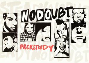 No Doubt Rock Steady Postcard