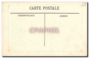 Old Postcard Mont Dore Surroundings Tuiliere rocks and Sanadoire