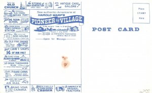 Vintage Postcard The Highlight Of Your Trip Pioneer Village Minden Nebraska NE
