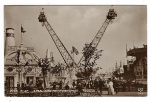 1910 Great Britain Photo Postcard - Flip Flap - Japan-British Exhibition (ZZ70)