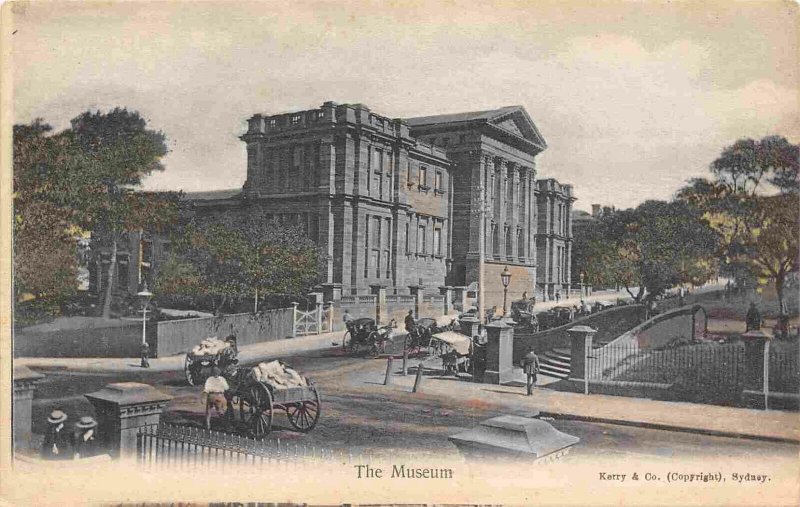 Museum Sydney NSW Australia 1910c postcard