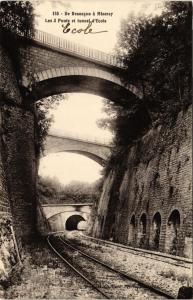 CPA De BESANCON a Miserey - Les 3 Ponts et tunnel d'École (486503)