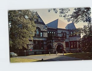Postcard Forbes Library, Northampton, Massachusetts
