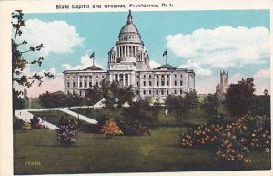 Rhode Island Providence State Capitol And Grounds