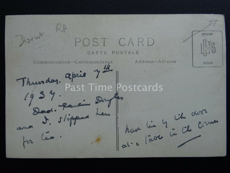 Dorset SHAFTESBURY King Alfreds Kitchen Interior c1930's RP Postcard