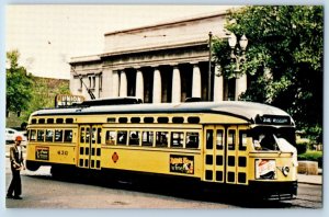 Saint Paul Minnesota MN Postcard Streetcars Twin City Lines Car 430 1950 Vintage