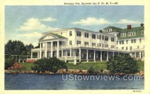 Saranac Inn - Saranac Lake, New York NY Postcard