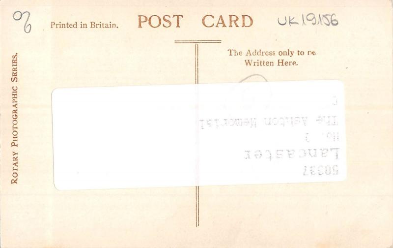 uk19156 ashton memorial lancaster real photo uk