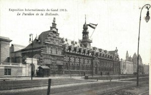 Belgium Ghent Exposition Internationale de Gand Pavillon Hollande Postcard 03.53