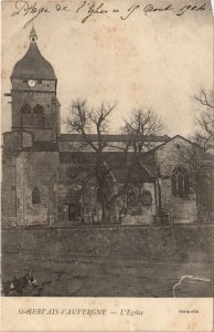 CPA SAINT-GERVAIS-d'AUVERGNE L'Eglise (1255793)