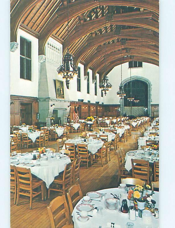 Unused Pre-1980 MASONIC HOMES DINING ROOM Elizabethtown Pennsylvania PA B8957