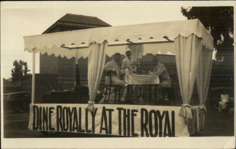 Ladysmith Photo Studio Africa? Dine Royally at the Royal Real Photo Postcard