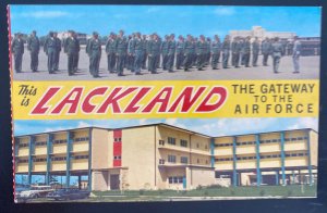 Mint Usa Color Picture Postcard Gateway Lackland Air Force Base San Antonio TX