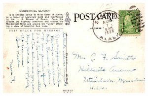 Postcard MOUNTAIN SCENE Juneau Alaska AK AP4740