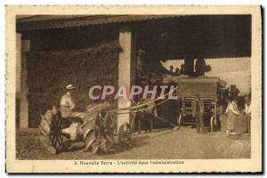 Postcard Locomobile Old New Land L & # & # 39activit in 39administration Trac...