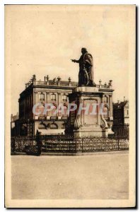 Old Postcard Artistic Nancy Place Stanislas Statue of King Stanislas