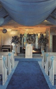 Las Vegas, NV Nevada WEDDING CHAPEL INTERIOR Circus Circus Hotel~Casino Postcard