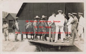 Mexico Border War, RPPC, 3 Postcards, HMS Constune Sailors 1917