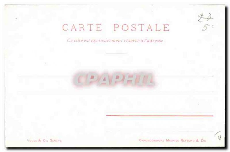 Postcard Old Chateau de Compiegne