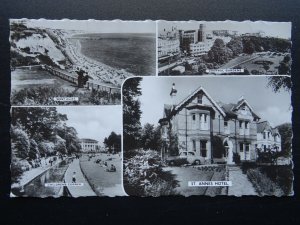 Dorset BOURNEMOUTH St. Annes Hotel Multiview c1960s RP Postcard