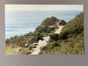 Lucia Lodge Big Sur CA Chrome Postcard A1155093841