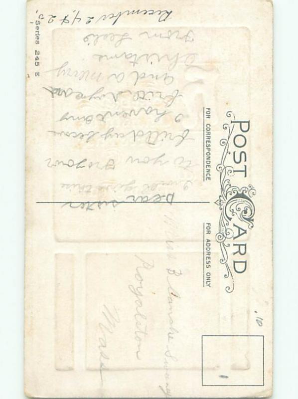 Divided-Back CHRISTMAS SCENE Great Postcard W9550