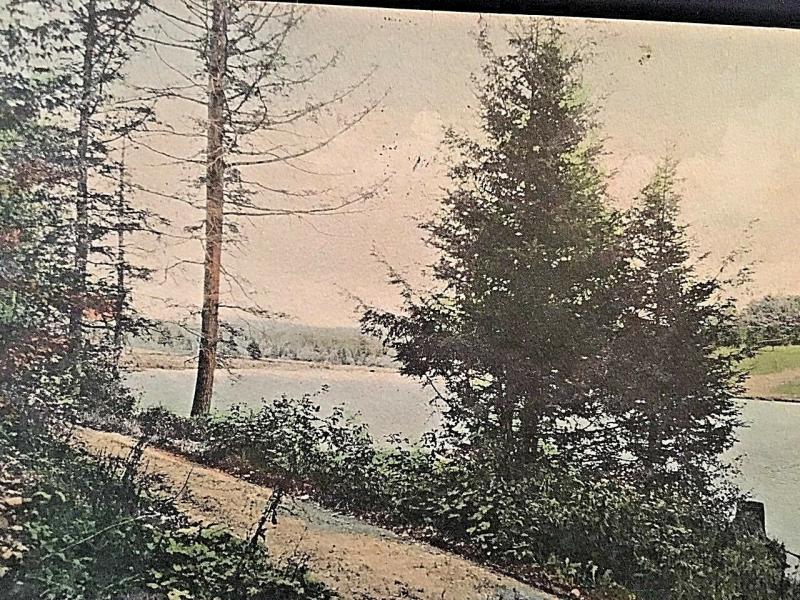 Postcard  1908 View of Lock Marion, Churchill Park , Catskills,  NY  W1