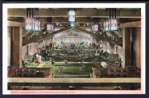 Lobby,Canyon Hotel,Yellowstone National Park