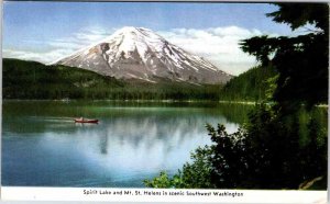 Postcard BOAT SCENE Olympia Washington WA AM2924