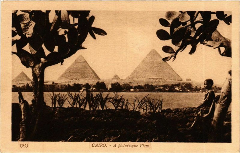 CPA Lehnert & Landrock 1053 Cairo - A Picturesque View EGYPT (917497)