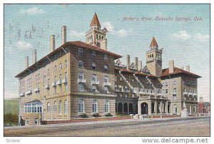 Antler's Hotel, Colorado Springs, Colorado, PU-1908
