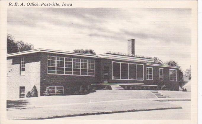 Iowa Postville R E A Office