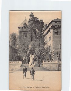 Postcard Le Perron du Château Chambéry France