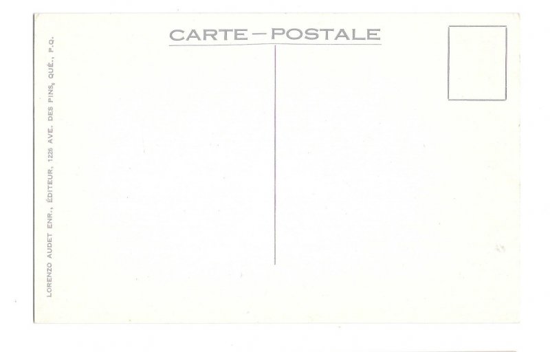 Canada Petite Rue Champlain Quebec Vintage Lorenzo Audet Postcard