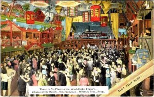 CA, San Francisco TOPSY'S NEW ROOST RESTAURANT~CLUB Chutes At The Beach Postcard